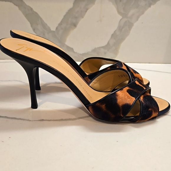 GIUSEPPE ZANOTTI HIGH HEEL MULES - Picture 2 of 6